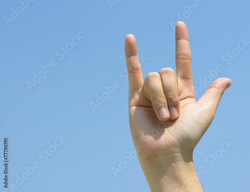 Love hand sign