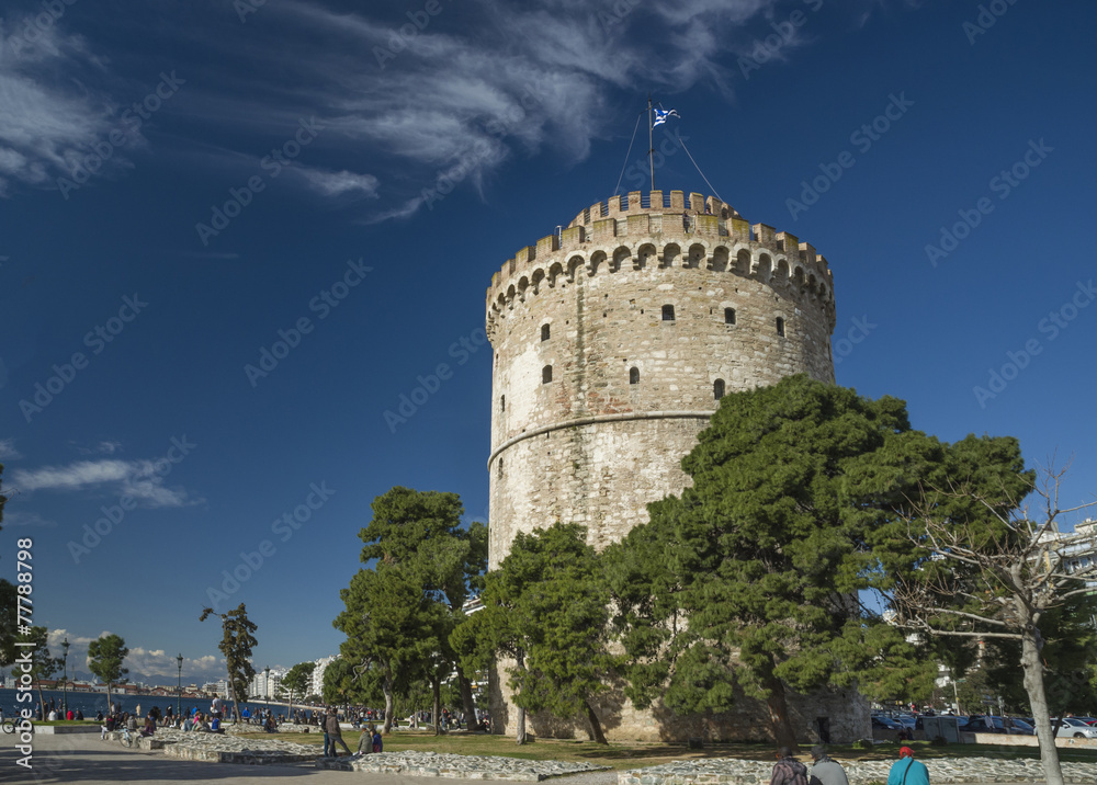 Thessaloniki Salonika white tower