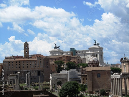 Forum Romanum in Rom - Italien 