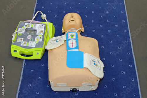 AED mannequin photo