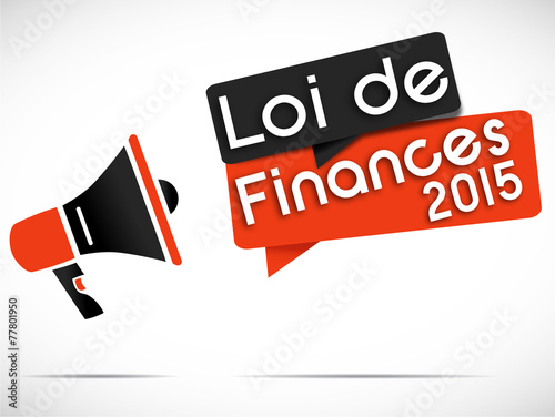 mégaphone : loi de finances 2015