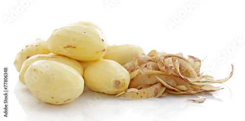 Pommes de terre et pelures