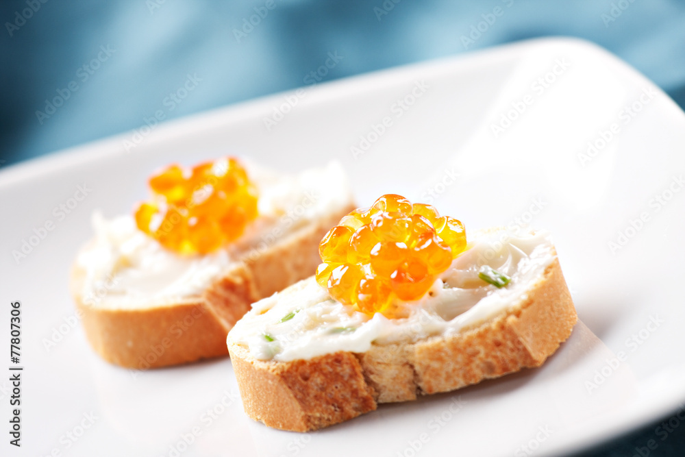 Caviar Canapes Caviar Canapes