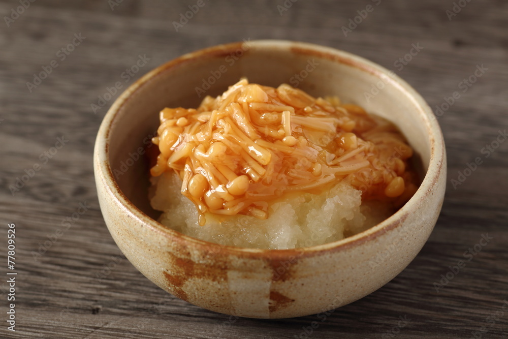 なめ茸おろし なめ茸おろし