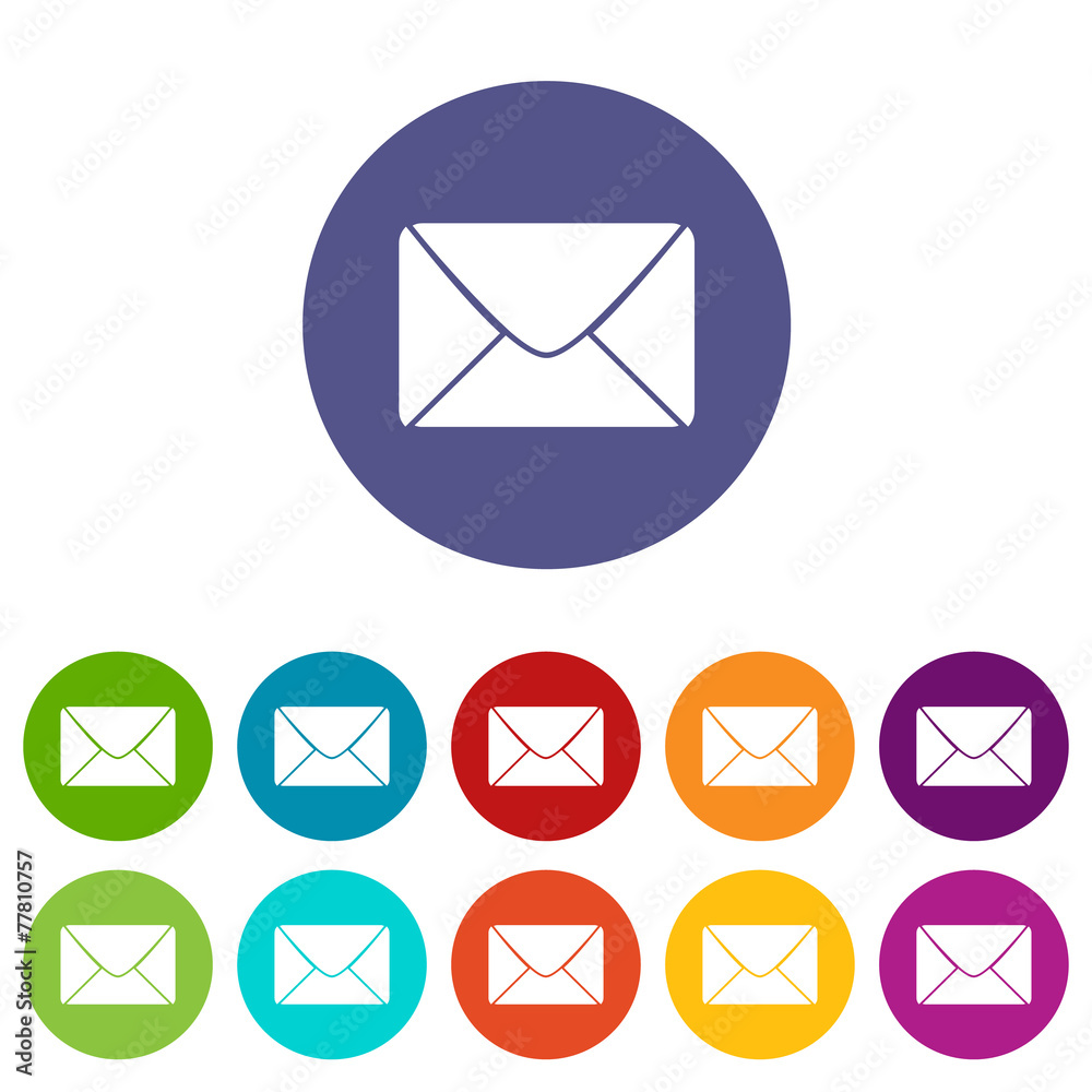 Mail flat icon Mail flat icon
