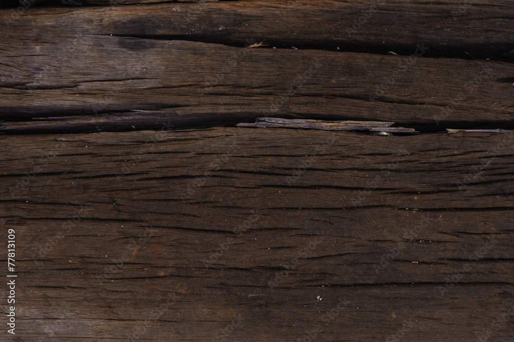 Fototapeta premium Railway wood texture