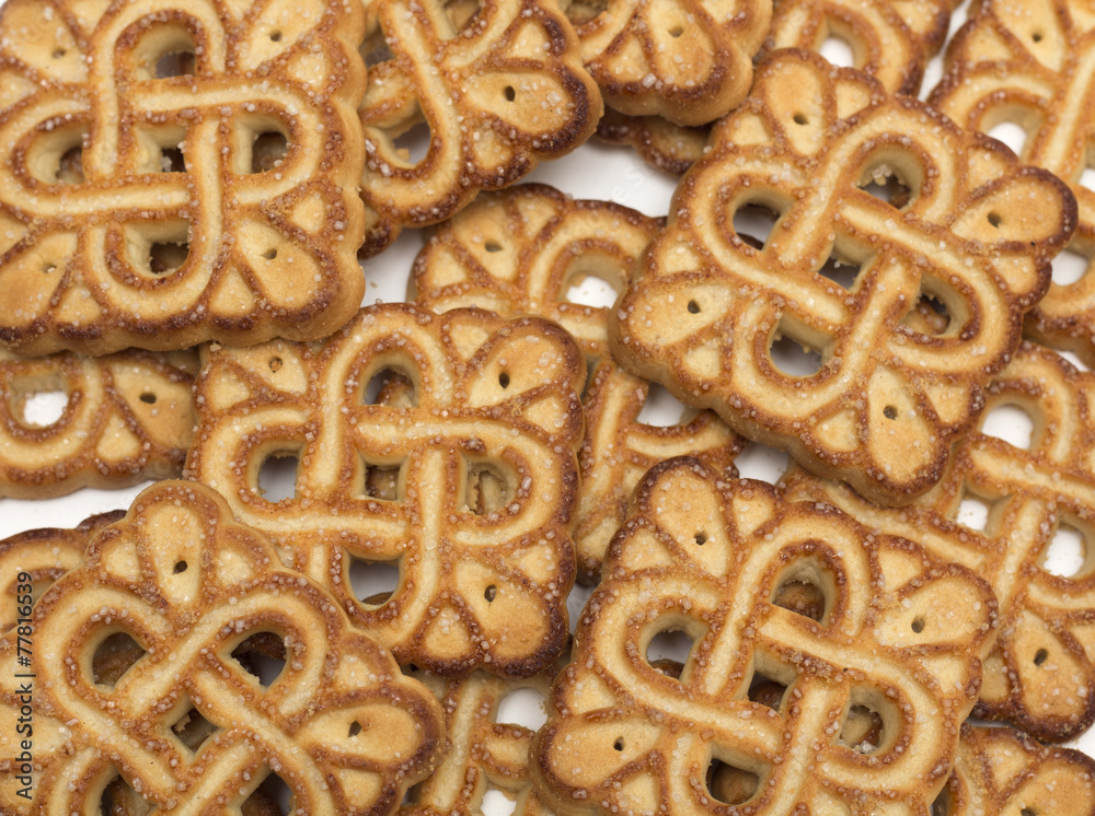 Square tea biscuits. Background. Photo. Square tea biscuits. Background. Photo.