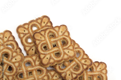 Fotografia Biscuits with filling. Photo.