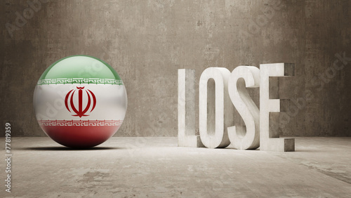 Iran. Lose Concept. photo