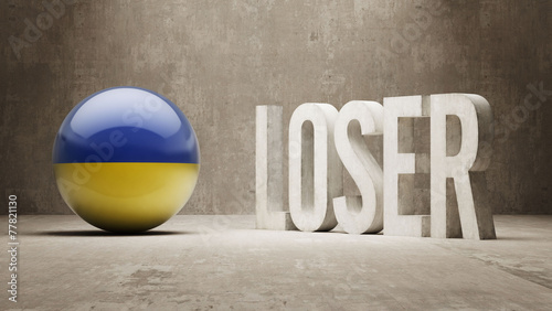 Ukraine. Loser Concept.