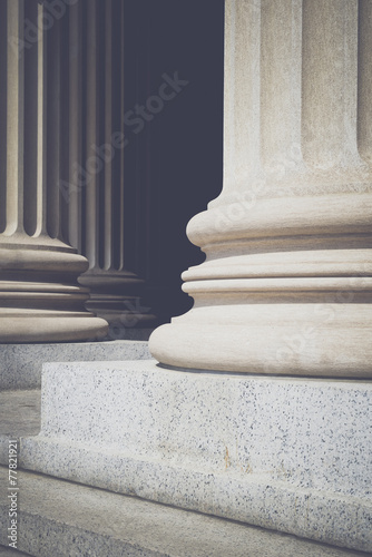 Vintage Pillars of Law