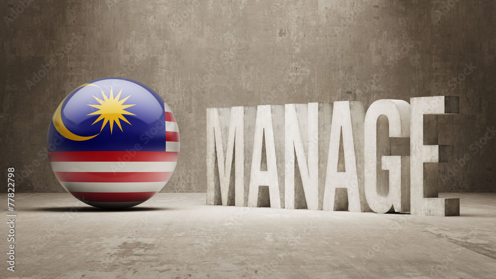 Naklejka premium Malaysia.