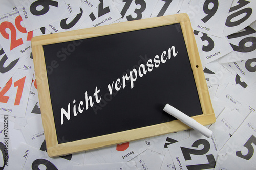 Nicht verpassen