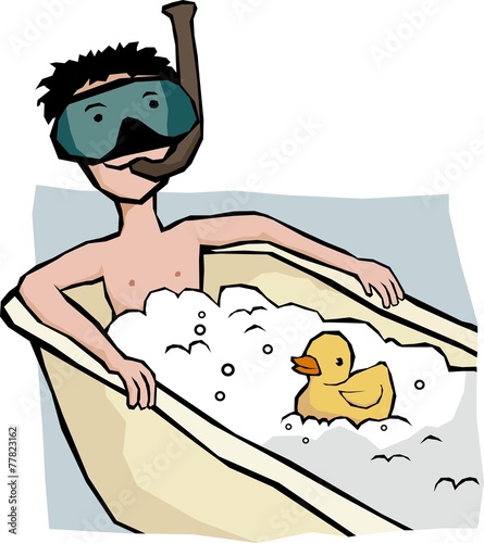 Bath snorkeller