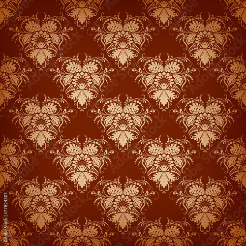 Vector royal seamless background