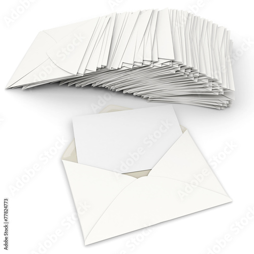 Correspondence in white