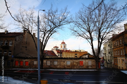 Wallpaper Mural Street in the old town Torontodigital.ca