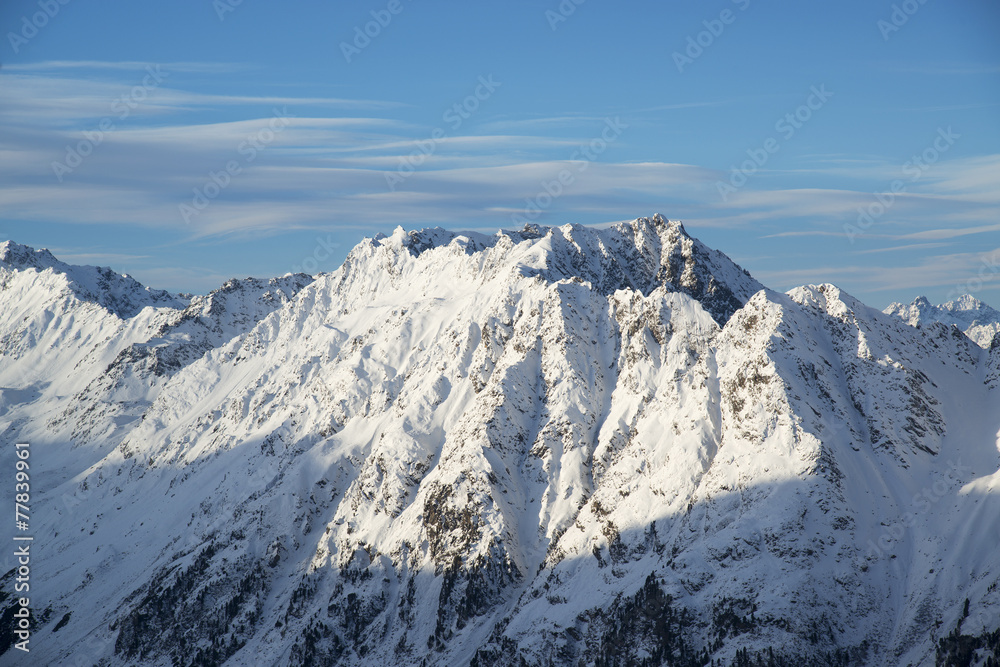 Горы в Австрии. Альпы.