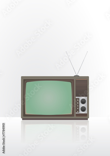 vintage television