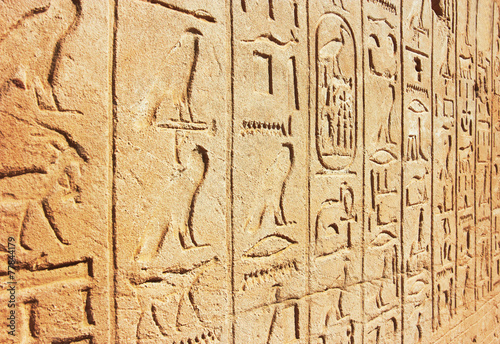 Old Egypt Hieroglyphs