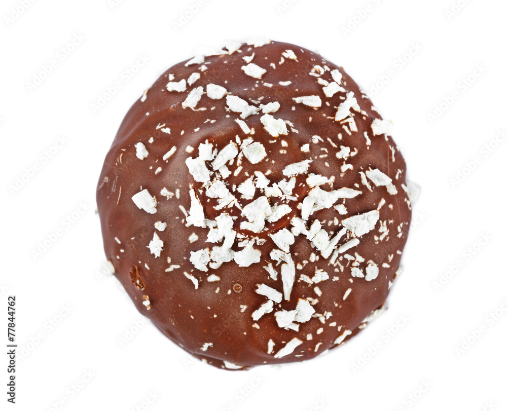 Marshmallows in chocolate Marshmallows in chocolate