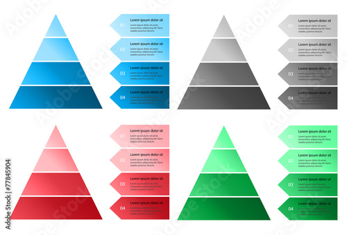 Set of vector infographics