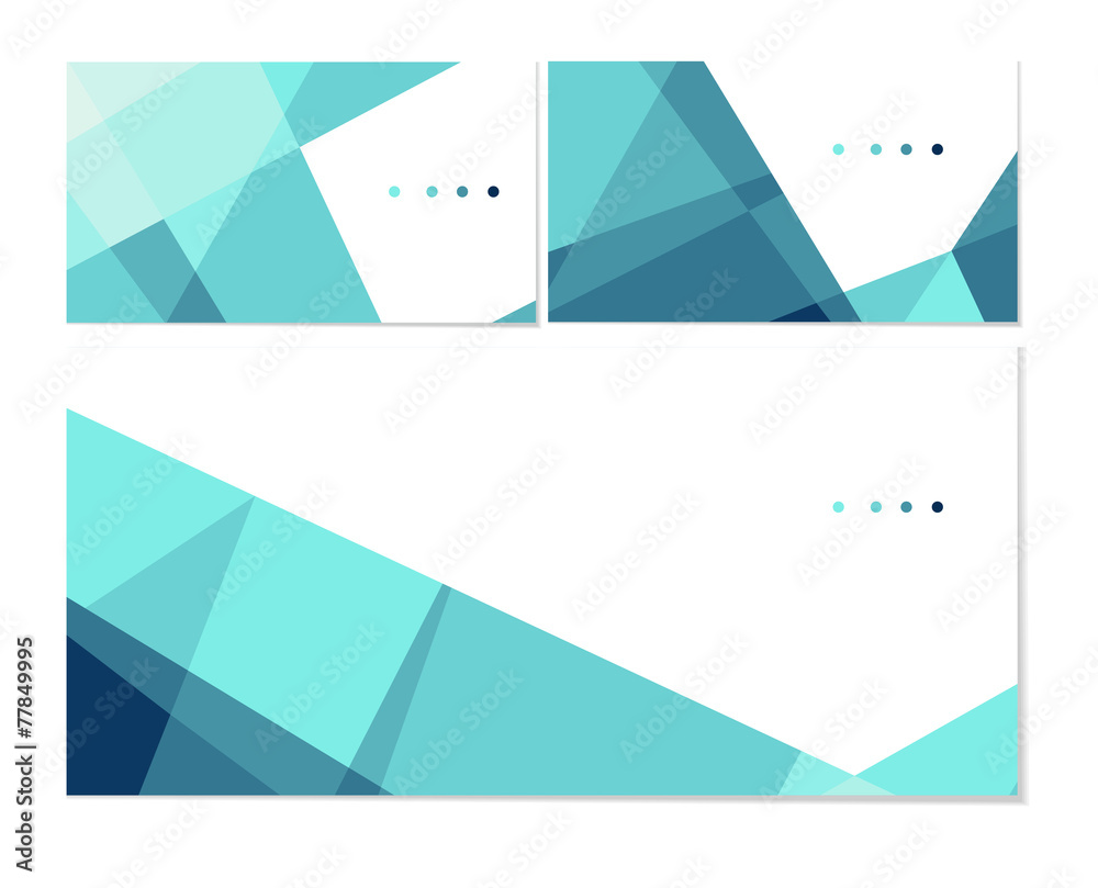 Fototapeta premium Polygonal template