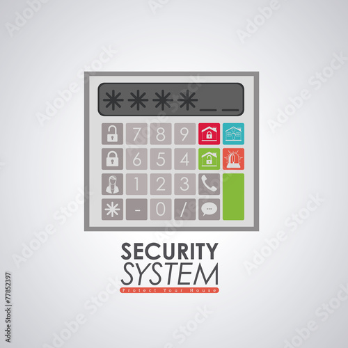 Security design ,vector illustration.