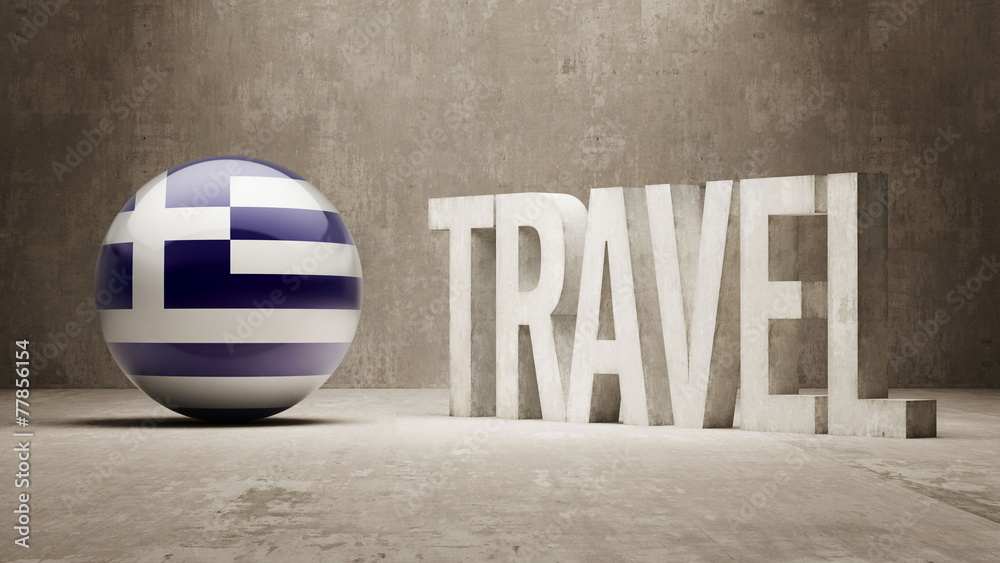 Fototapeta premium Greece. Travel Concept.