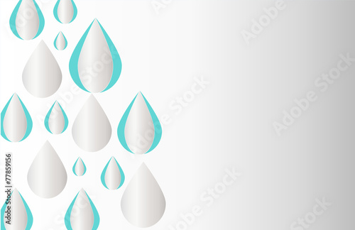 dimensional raindrop desktop wallpaper