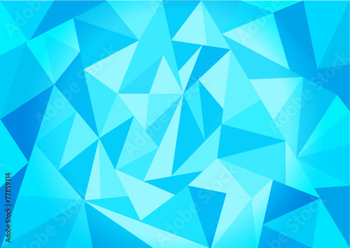 polygon geometric background, blue polygon geometric, low poly