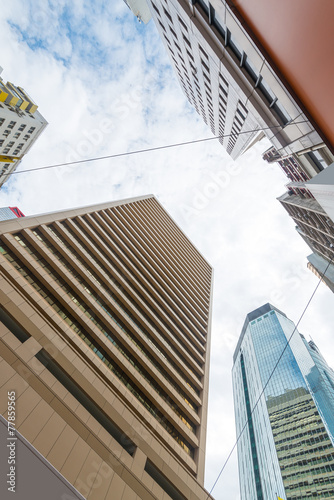 Photography modern business center in hongkong