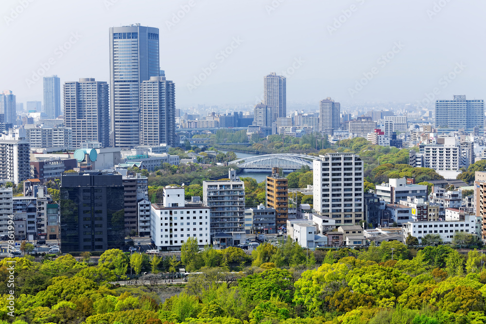 Fototapeta premium miasto osaka