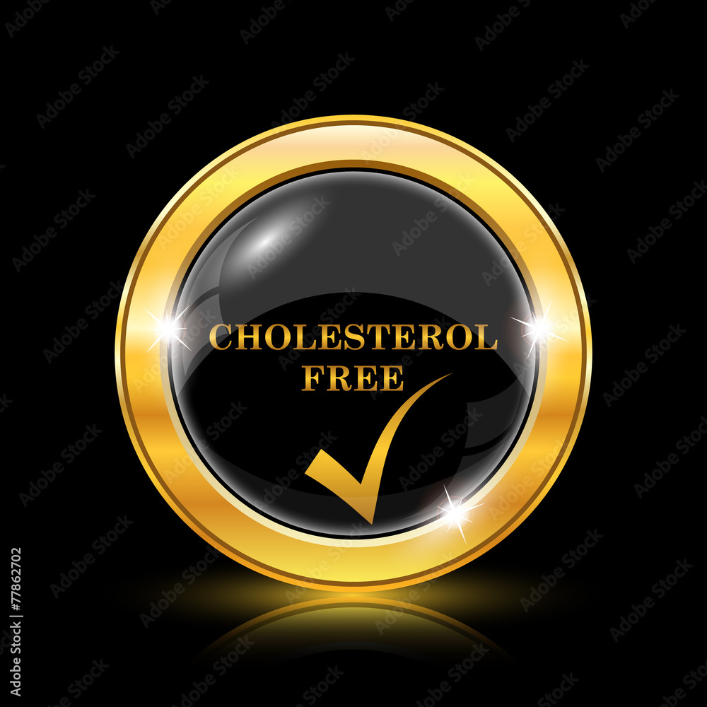 Cholesterol free icon