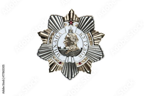 badge of the medal of Kutuzov