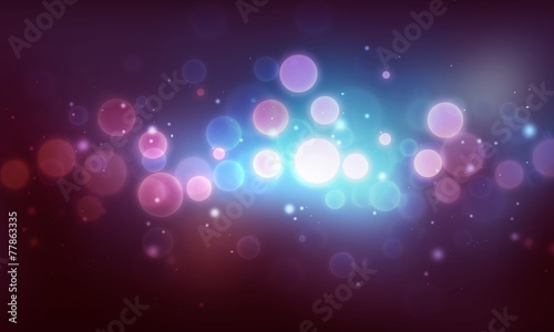 Abstract bokeh shiny background