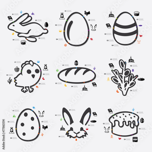 easter infographic