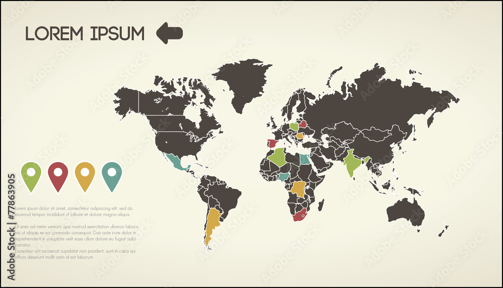 Fototapeta premium infografics