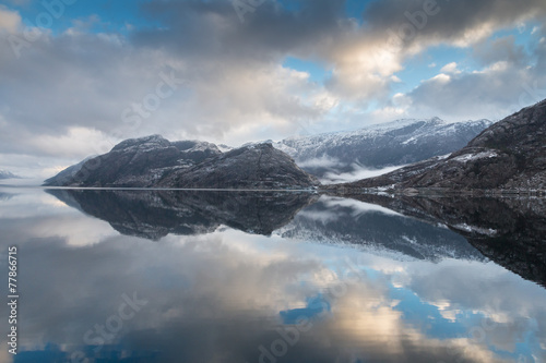 Lysefjord in Winter