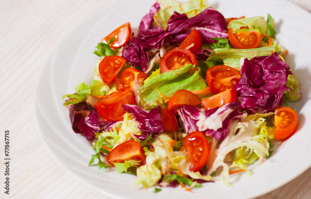 fresh vegetables salad fresh vegetables salad