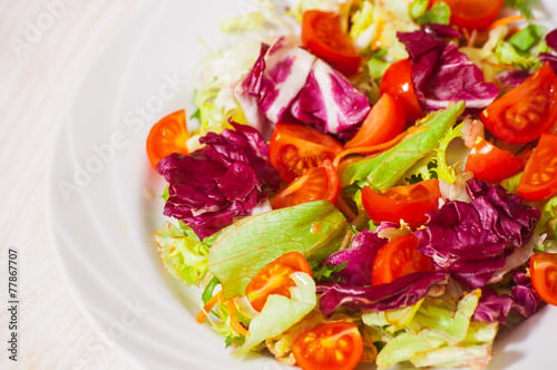 fresh vegetables salad