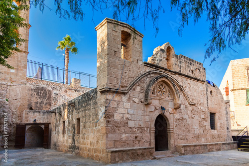 chapel in the yard of Ayia Napa Monastery photo