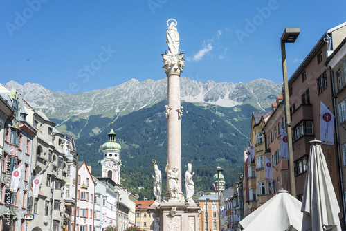 Saint Anne Column in Innsbruck, Austria. photo