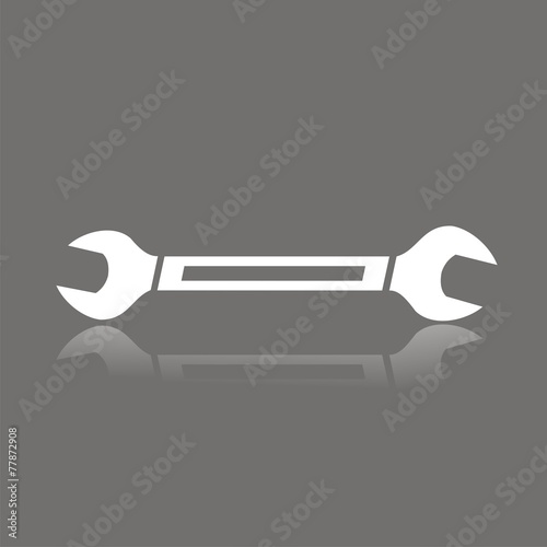 Icono llave fija FO reflejo