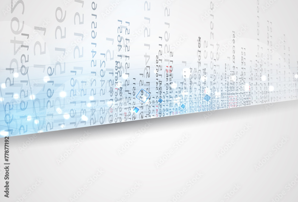 Fototapeta premium abstract technology background Business & development direction