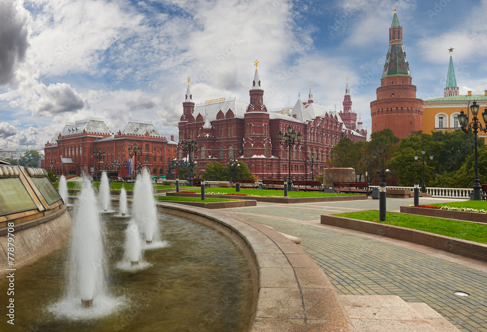 Obraz premium Moscow Kremlin, Russia