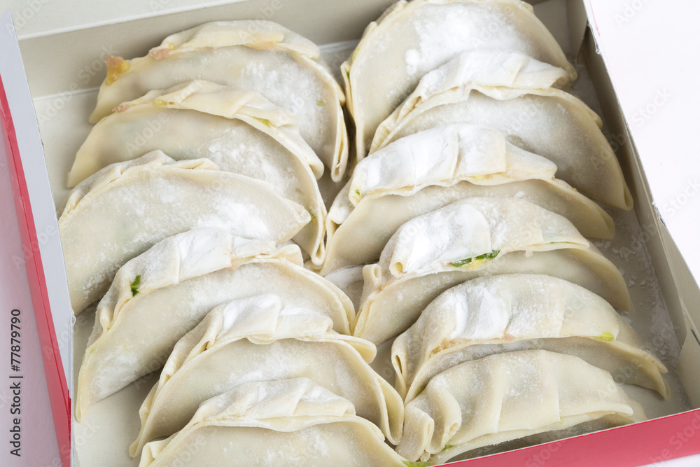 Fototapeta premium 生餃子