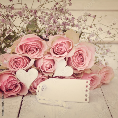 Blumengruß - Rosenstrauß - ...