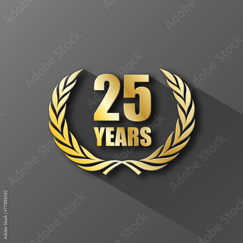 25 YEAR ANNIVERSARY Icon (twenty-five years wreath prize)