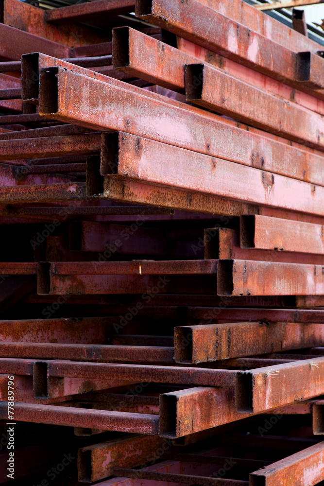Pipes metal square section for construction Pipes metal square section for construction